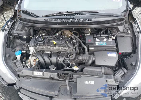 2014 Hyundai Elantra Sport z USA, uszkodzony, nr VIN KMHDH4AH1EU044963